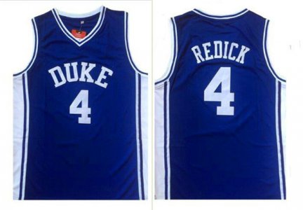 Maillot De Basket NCAA Duke University Rougeick 4 Bleu